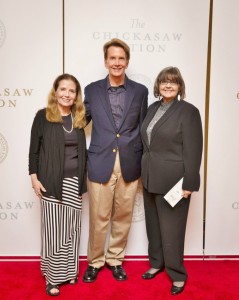 James & Elizabeth with Jeannie Barbour at the Chickasaw Nation Hall of Fame 795w